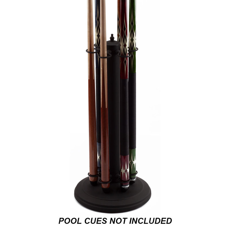 GSE Games & Sports Expert Color 6Cue Metal Pool Cue Floor Rack